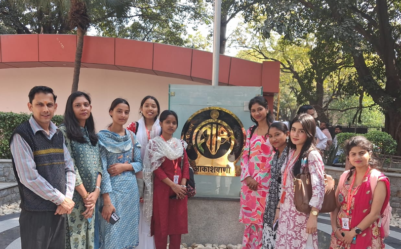 Visit to Akashwani Bhawan on 26th February 2026